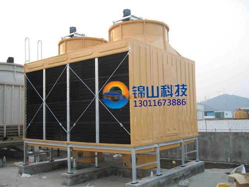 山東錦山方形橫流式冷卻塔HRT 500 環保節能，廠家直供